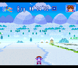 Wakuwaku Ski Wonder Spur (Japan) In game screenshot
